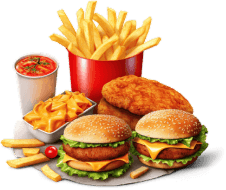 Burger combo deal